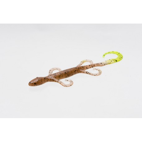 Zoom 6 Inch Lizard PUMPKIN CHARTREUSE