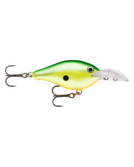 Rapala Scatter Rap Crank Deep Rasta 2" 5/16oz