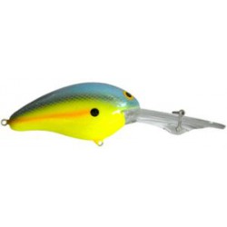 Norman DLN Chartreuse Sexy Shad Deep Little N 2 1/2 inch 3/8oz
