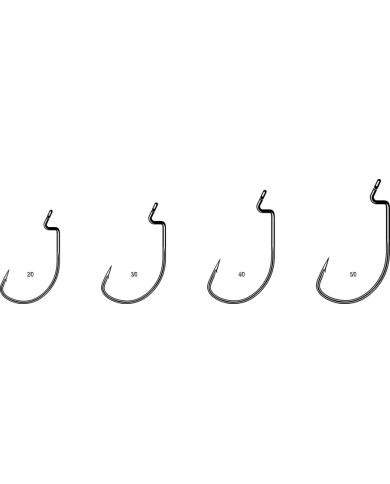 VMC VANADIUM BASS WIDE GAP HOOK SIZE 5/0