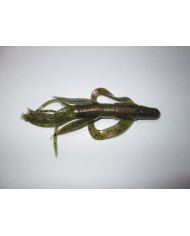 Itty's Secret Baits Wildthing Green Pumpkin Red 5in Itty's Secret Baits Wildthing Green Pumpkin Red 5in