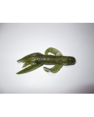 Itty's Secrets Baits Wildthing Junior Green Pumpkin Gold 2.75"