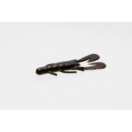 Zoom Ultravibe Speed Craw BLACK RED GLITTER (3")