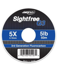 Airflo Sightfree G3 Fluorocarbon Tippet 3x 7lb 50m