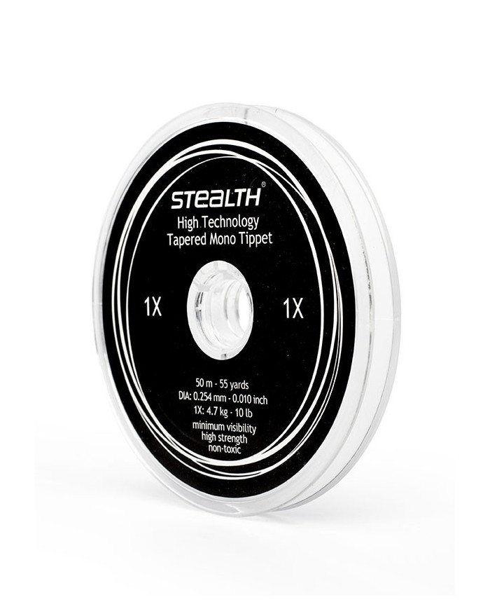 Stealth Mono Tippet 4x 5lb 50m 
