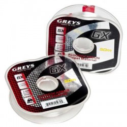 Greys GX Flurocarbon Tippet 4x 4.3lb 50m 