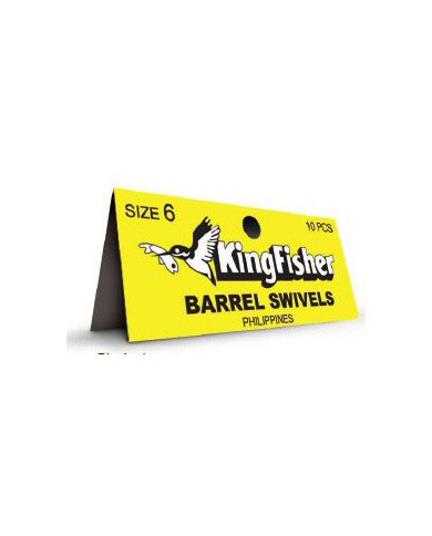 Kingfisher Barrel Swivels Size 1/0 Kingfisher Barrel Swivels Size 1/0