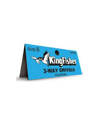 Kingfisher 3-way Swivels Size 3/0 Kingfisher 3-way Swivels Size 3/0