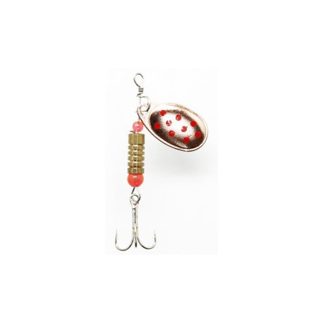 Cull-em Value Series Inline Spinner Copper Red 3