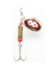 Cull-em Value Series Inline Spinner Copper Red 3 Cull-em Value Series Inline Spinner Copper Red 3