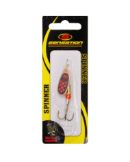 Sensation Bass Fury Inline Spinner Black Red Copper 1