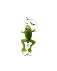 Cull-em Value Series Frog Inline Spinner Silver 2 Cull-em Value Series Frog Inline Spinner Silver 2