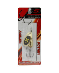 Sensation Rotary Inline Spinner Black Yellow Gold 1 Sensation Rotary Inline Spinner Black Yellow Gold 1