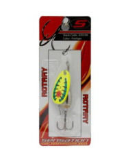 Sensation Rotary Inline Spinner Firetiger Yellow 1