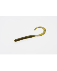 Zoom C Tail Worm Green Pumpkin 4in Zoom C Tail Worm Green Pumpkin 4in