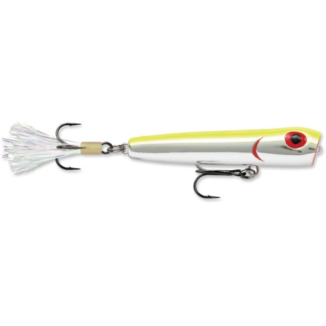 Storm Rattlin' Chug Bug Metalic Silver Chartreuse Back 3 1/4" 3/8oz