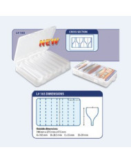 Relix TB16 Large Lure Box Clear