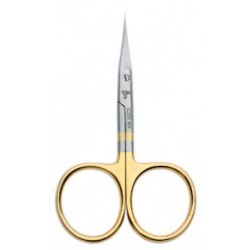 Dr. Slick Micro-Tip Arrow Scissors Gold Steel 3.5" 
