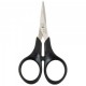 Dr. Slick Braid Scissors Black Steel 5" 