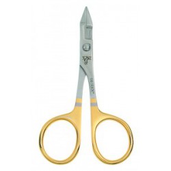 Dr. Slick Barb Crushing Scissor Clamp Gold Steel 4.75in