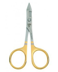 Dr. Slick Barb Crushing Scissor Clamp Gold Steel 4.75"  Dr. Slick Barb Crushing Scissor Clamp Gold Steel 4.75"