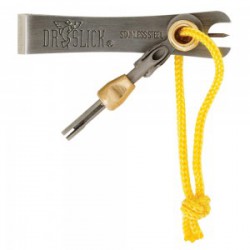 Dr. Slick Traditional Nippers With Knot Tyer Steel 2"