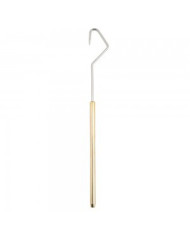 Dr. Slick Dubbin Hook with Half Hitch Gold Brass 5in