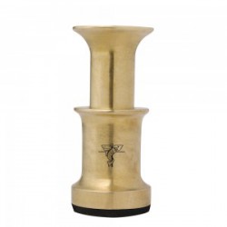 Dr. Slick Hair Stacker Medium Brass 2"