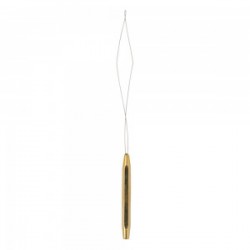 Dr. Slick Bobbin Threader with Half Hitch Tool Brass 5.5"