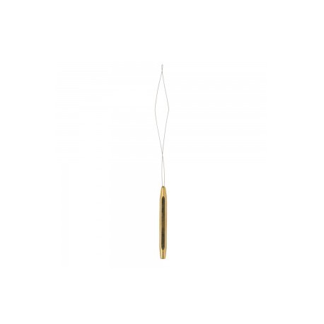 Dr. Slick Bobbin Threader with Half Hitch Tool Brass 5.5"