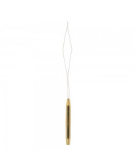 Dr. Slick Bobbin Threader with Half Hitch Tool Brass 5.5"