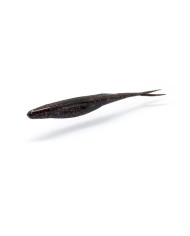 Zoom Salty Super Fluke Black Sil Red Gold Pur - SA Special 5in