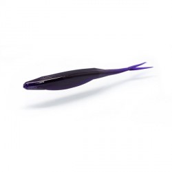 Zoom Salty Super Fluke Black Grape 5in