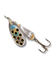 Blue Fox Classic Vibrax Hot Pepper Silver Yellow Black 3/16oz 2