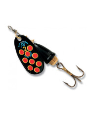 Blue Fox Classic Vibrax Hot Pepper Black Yellow Red 3/8oz 4