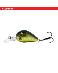 Sensation Micro Bass Tadpole Gold Shad 1"