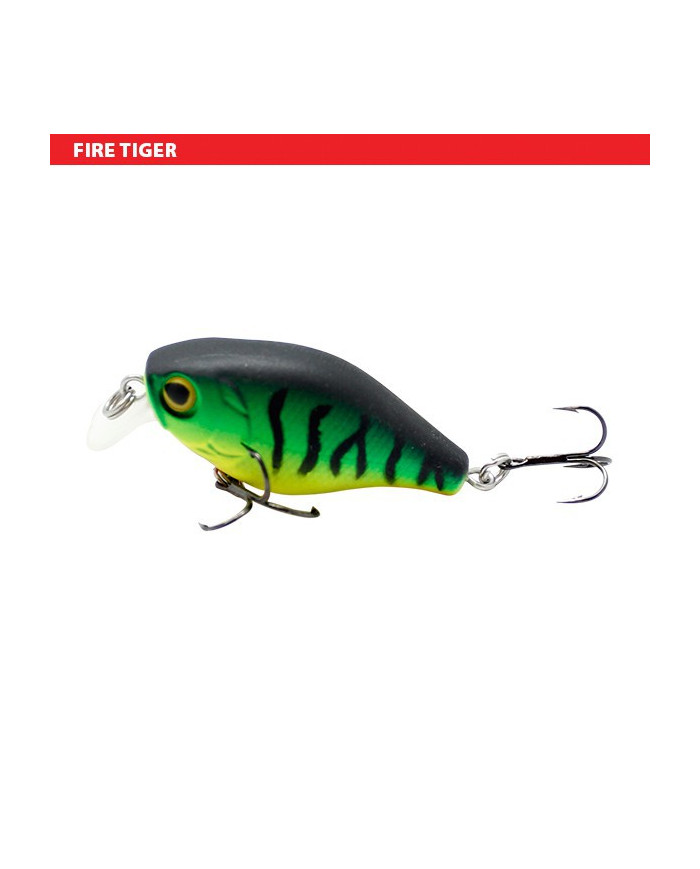 Sensation Micro Bass Chunky Crank Firetiger 1 1/2" Sensation Micro Bass Chunky Crank Firetiger 1 1/2"