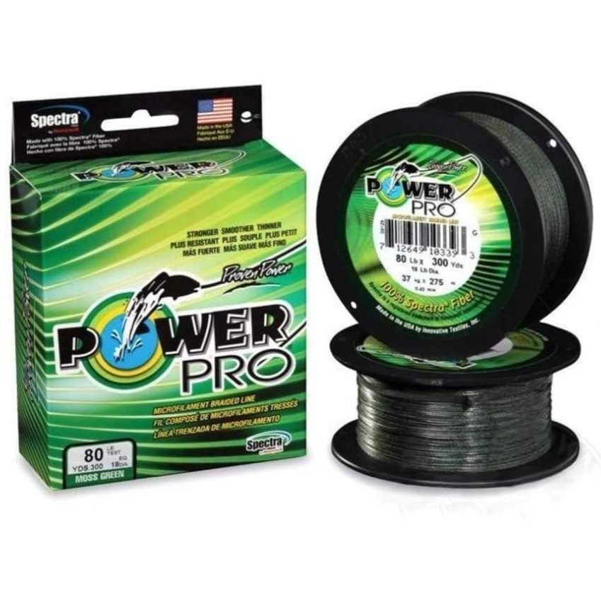 PowerPro Moss Green Braid 275m