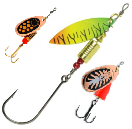 Tigerfish/Bream/Nembwe Inline Spinners