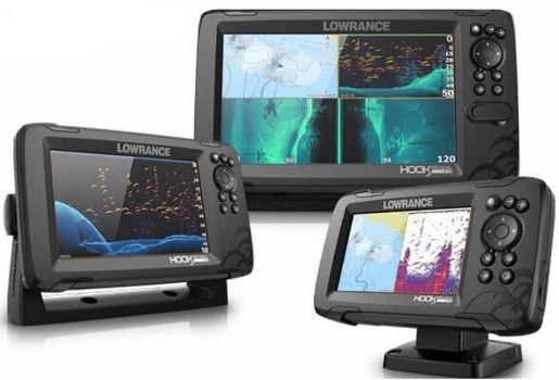 Lowrance Hook Reveal Combo Chartplotter Fishfinders