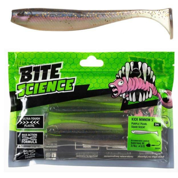 Bite Science Kick Minnow 2in & 3in & 4in & 5in