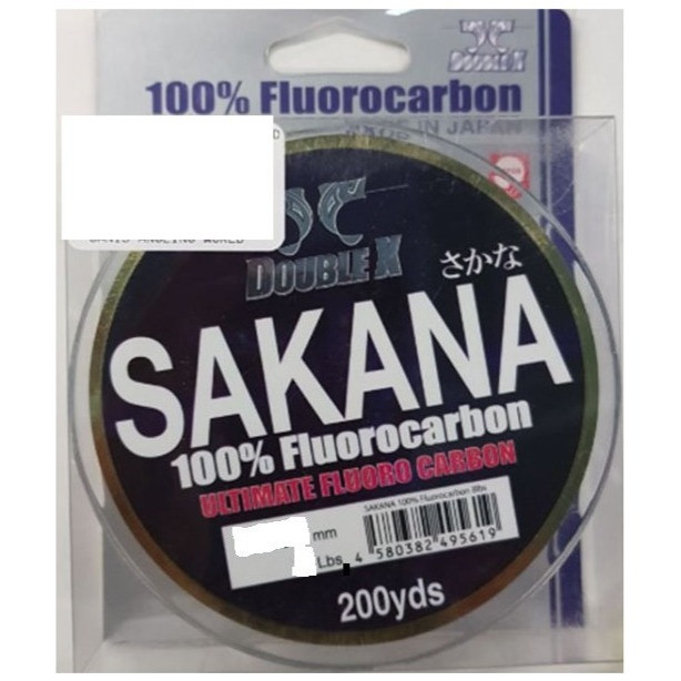 Double X SAKANA 100 % Fluorocarbon Line