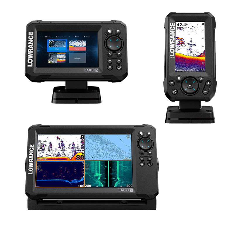 Lowrance Eagle Fishfinders and Chartplotters