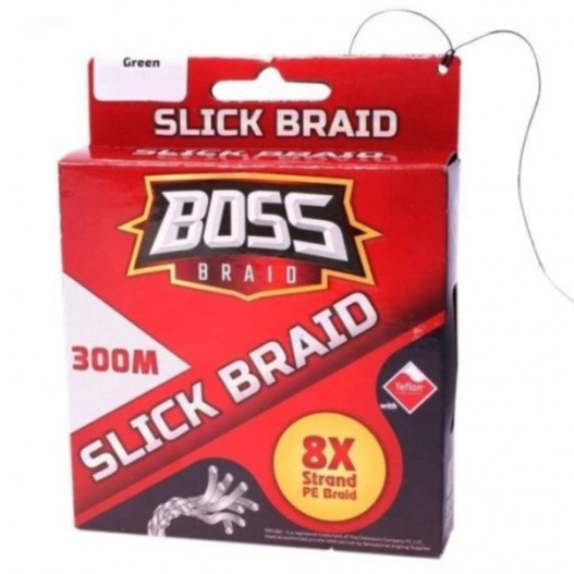 Boss Slick Green Braid 8X 300m