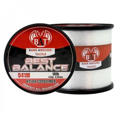 B.A.T Best Balance Clear Nylon Fishing Line