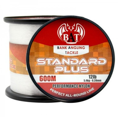 B.A.T Standard PLUS Clear 600m Nylon Fishing Line