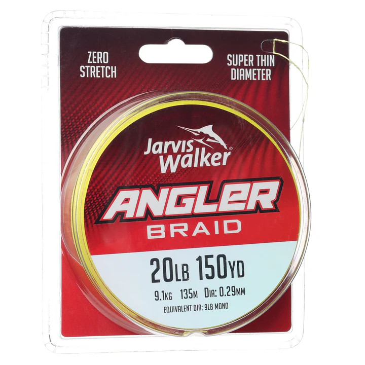 Jarvis Walker Angler Braid Line 135m
