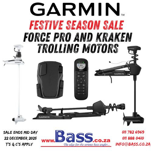 Garmin Force Pro & Kraken Trolling Motors