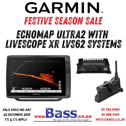Garmin ECHOMAP ULTRA2 & Panoptix LiveScope XR LVS62 Combos