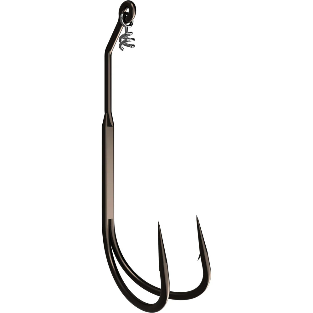 Mustad Alpha point Frog Trailor Double Hook